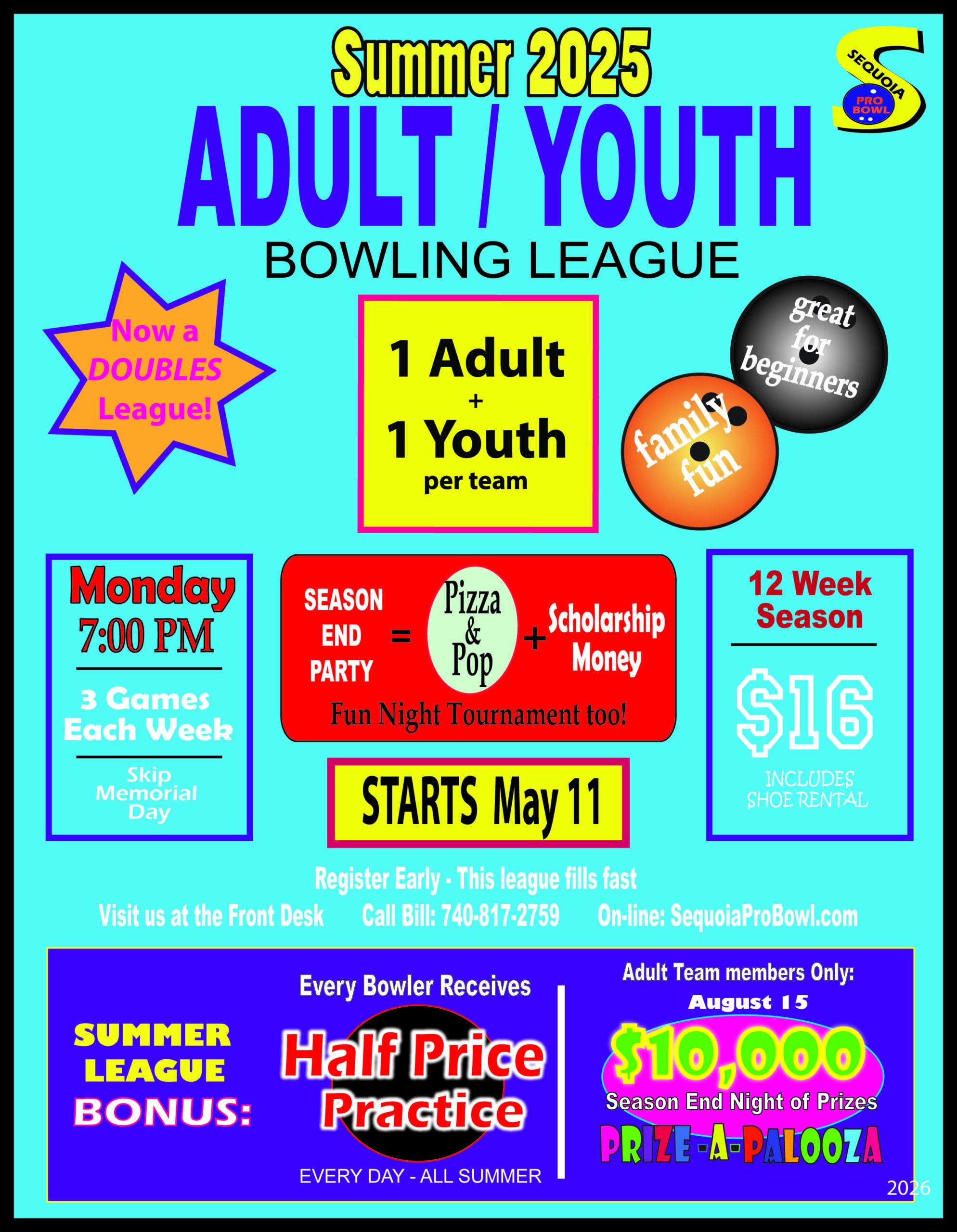 Summer Adult - Youth 2026