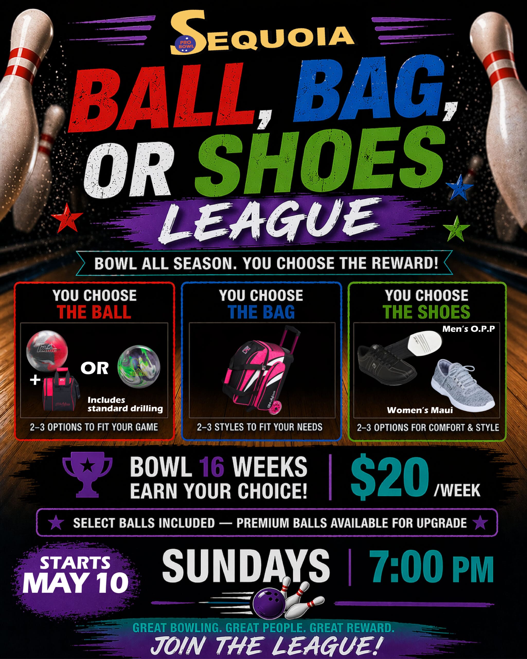 Summer Ball Bag Shoe League 2026