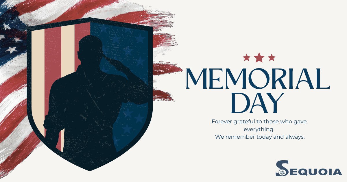 Red White and Blue Traditional Memorial Day Facebook Post